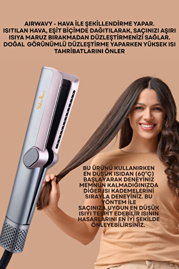 Shibowavy Airwavy Air Blowing Hair Straightener