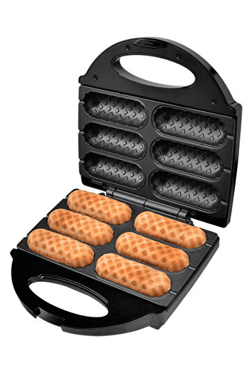HOME MASTER 750W Hot Dog, Kebab and Waffle Maker