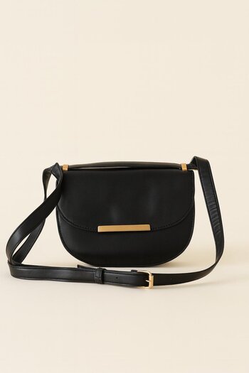 HAKKE Leather Look Women's Shoulder Bag
