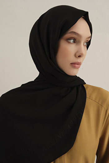 Armine Logo Border Cotton Silk Shawl 1 01