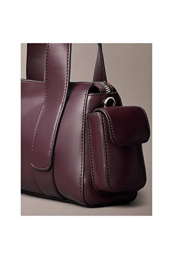 Calvin Klein Kadın Bordo Omuz Çantası (LV04F3291G-BAP)