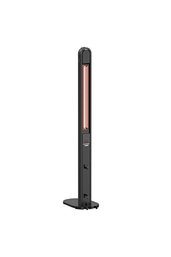 Hausberg 2 in 1 electric radiator HB-8575, 1800-2000W, 2 heating levels, carbon fiber tube
