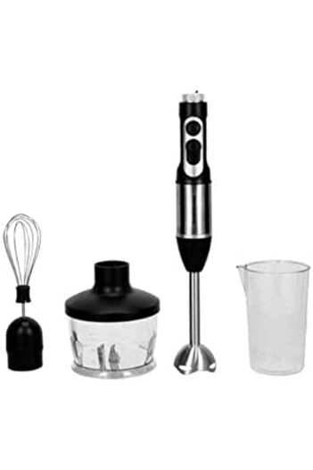 Generic Olsenmark Powerful Copper Motor 2 Speed Modes 4 In 1 Hand Blender Omhb2462 Olsenmark, Multi Color