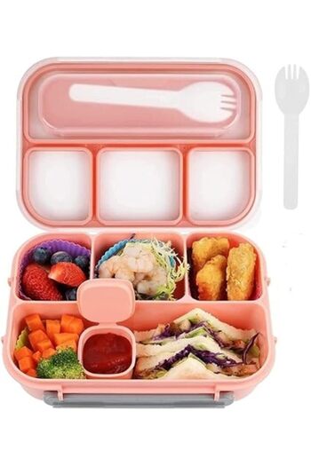 Generic Lunch Box Kids, Bento Box Adult Lunch Box, Lunch Containers for Adults/Kids/Toddler,1000ML-4 Compart