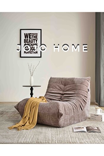 JOJO HOME Premium Armchair Casina - HD Foam, 80 x 100 x 72, Beige