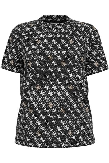 Guess Rhombus Women's Multi-Colored Active Regular Fit T-Shirt V5Bi14I3Z14-Pj5U