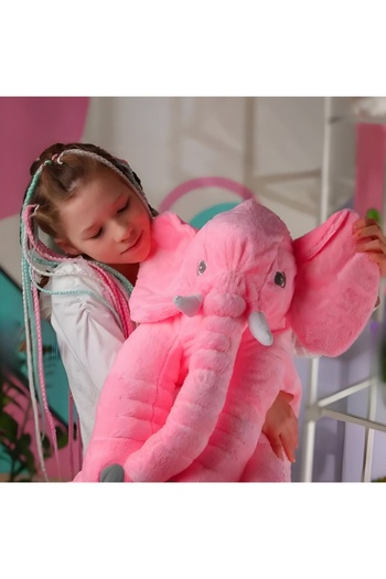 Other Elephant plush toy, stuffed pillow, gift for one year old baby.