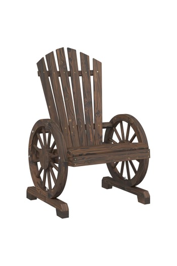 vidaxl 3 Piece Garden Lounge Set Solid Wood Fir