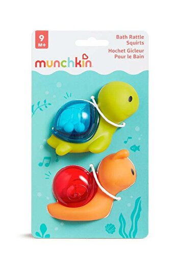Munchkin Pack Of 2 Bath Rattle Squirts