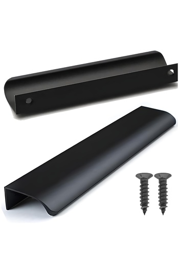Other Kitchen cabinet handle, drawer handle, edge, black 130