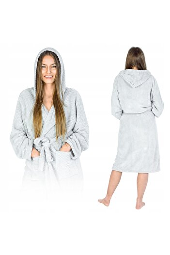 Other Women's bathrobe - grey - S