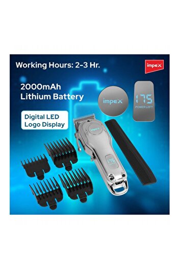 İMPEX Rechargable Hair Clipper, IHC7