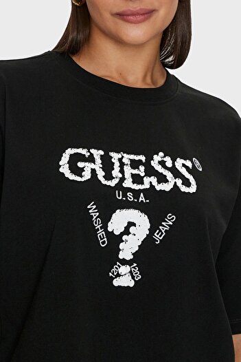 Guess Γυναικείο μπλουζάκι Aurélie Cream Active Boxy Fit V4YI06I3Z14-FJ8N