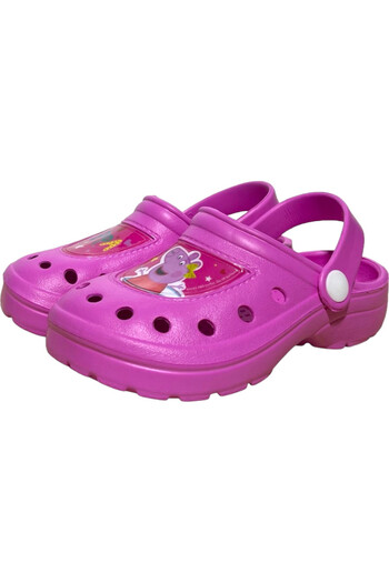 Peppa Pig Children's clogs with non-slip sole, purple,