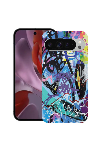 bestcase TPU Mat Ultra Slim Case For Google Pixel 10 Pro XL, Graffiti, 2052000 B 1184