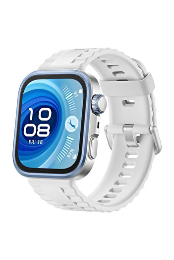 NewFace Hn-Shop Huawei Fit 4 Nova Silicone Cord - White