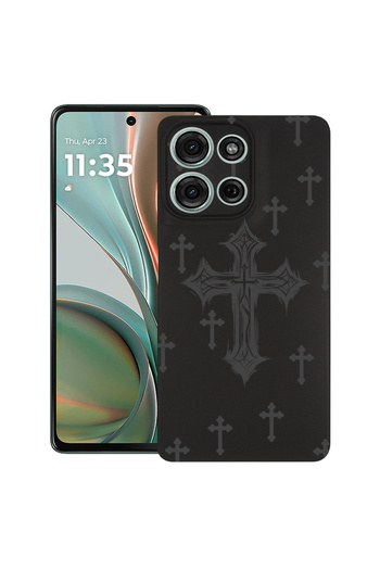 bestcase TPU Mat Ultra Slim Case For Motorola Moto G Play (2025), Cross, 2060074 B 1474