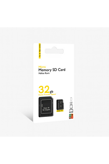SMAYLİNG 4 Gb Class 10 Micro Sd Card + Sd Adapter - High Speed Memory Card