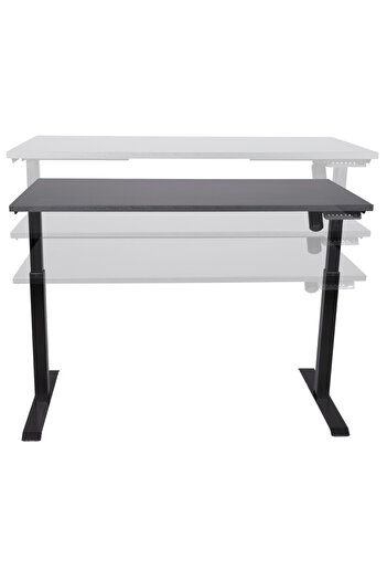 Terra Mob Prod Electrically adjustable height desk TerrA3 Black, top 100x60 Black