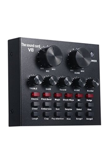 HALAMODO V8 Multifunctional Live Sound Card