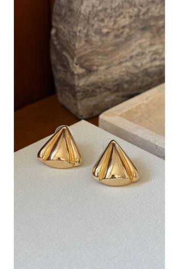 Muse Sister Triangle Plate Earrings