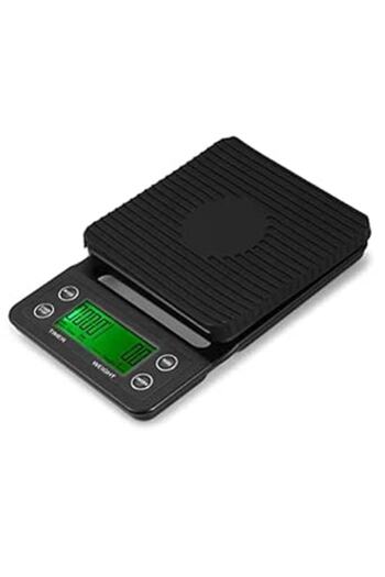 Generic MULTI BLISS® Mini Digital Electronic Kitchen High Accuracy Food & Coffee Scale 3Kg(3000gm) with tim