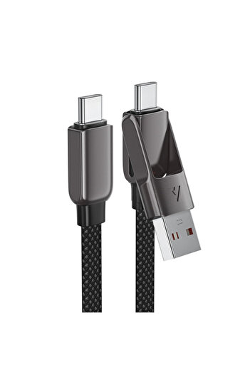 Acefast USB Data Cable, Type-C 2in1, 60W, 3A Acefast, C13-04, 1.2m