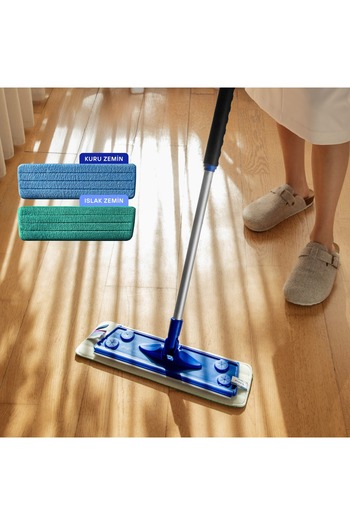 Silva 2-in-1 mop set - wet and dry
