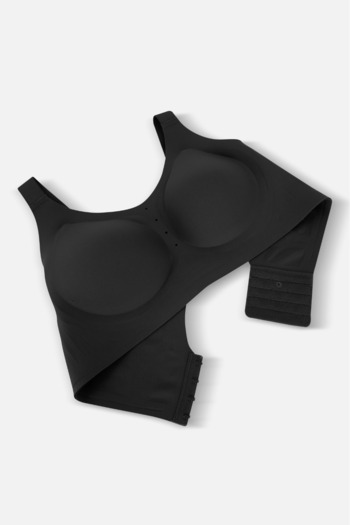 bendengiy Plus Size Seamless Underwire-Free Agrafted Ghost Bra