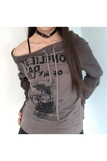 Karakedi Smoked the Most Loneliest Day of My Life Long Sleeve Fulll Body Y2K Short Sleeve Crop