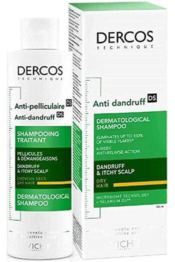 Vichy Dercos Anti-Dandruff Shampoo for Dry Hair 200ml
