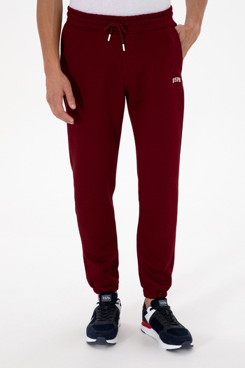 U.S. Polo Assn. Men's Burgundy Sweatpants 50313745-Vr014