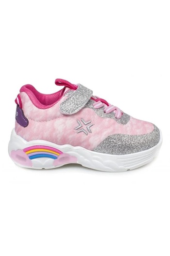BUCKHEAD Lighted Pink Girl's Sneakers