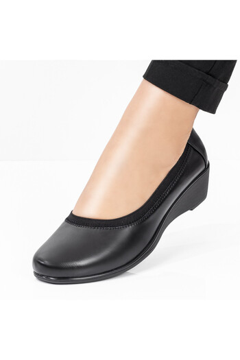 BMoD Black women's casual platform shoes MOD08425
