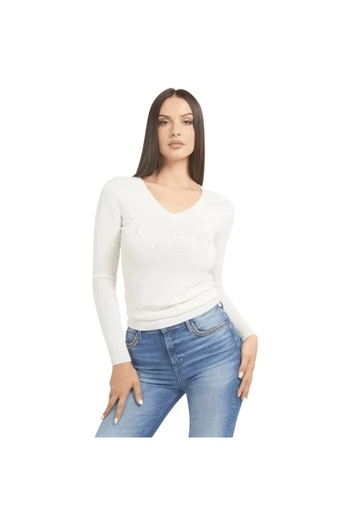 Guess Tricotaje albe pentru femei Saylor W5BR41Z2NQ2-G012