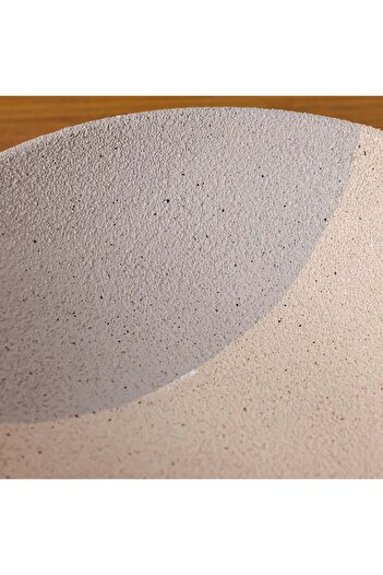 Danube Home Lexie Caramel Ceramic Platter Tawny – Elegant Durable Serving Dish 30.7x30.7x8.5 cm
