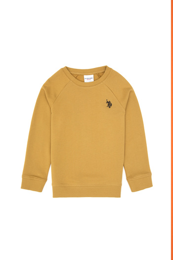 U.S. Polo Assn. Boy's Mustard Basic Sweatshirt 50313832-Vr151