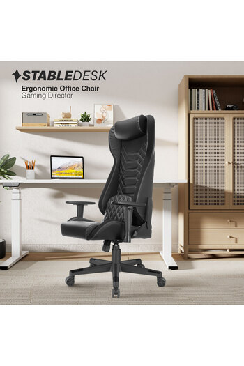 StableDesk Ergonomic StableChair™ Gaming Director, PVC Office/Gaming Chair