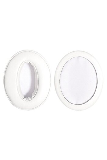 PadForce Earpads Cushion for Sennheiser HD 4.50BT, 4.50BTNC, 4.40BT, 458BT, 350BT, Leather - White