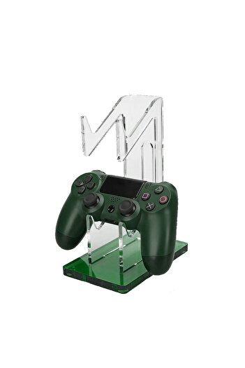 PadForce Controller holder compatible with Xbox, PS5, PS4, Switch, Headsets, Cable organizer, 2 slots - Green