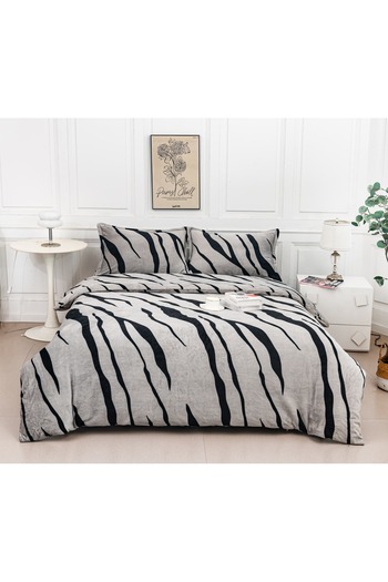 CHIRASO CHIRASO, COCOLINO Linen, ELASTIC Fitted Sheet compatible with 160 and 180x200 Duvet Cover 2 Sides Pillowcase