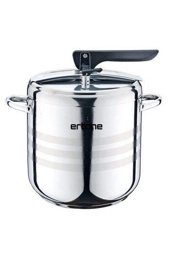 ertone Stainless Steel Pressure Cooker, Capacity: 12L, Resistant, Durable