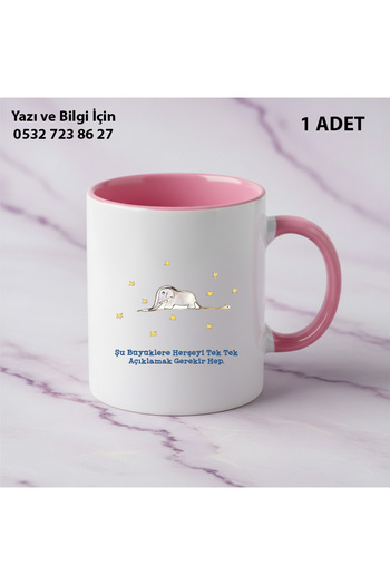 Ceymas Hediyelik Little Prince Printed Mug