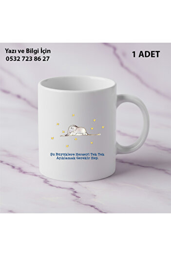 Ceymas Hediyelik Little Prince Printed Mug
