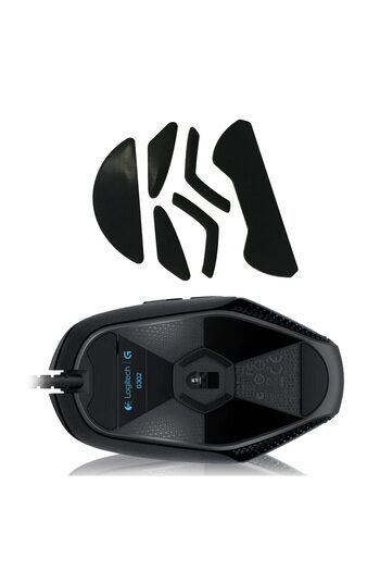 PadForce Mouse Feet for Logitech Mouse G302, G303, smooth gliding, replacement mouse feet, Gaming, Office