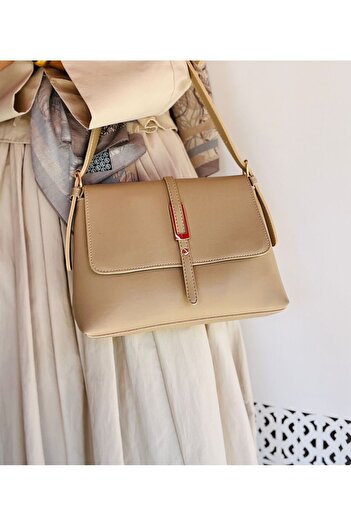 VESSARA Women's Soft Leather Retro Design Stylish Shoulder Bag