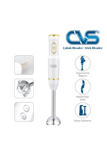 CVS DN 12115 Gold 1200 Watt 2 Bıçak Çubuk Blender