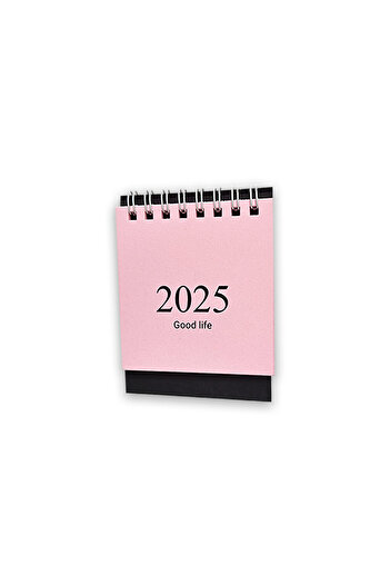 Arhi Design Desk calendar 2026 "M", 12 sheets, 10 pcs/set, 1 month/sheet, Pink