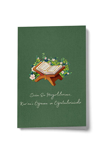 Bi Dünya Haber Mini Notebook for Those Who Learn and Teach the Quran