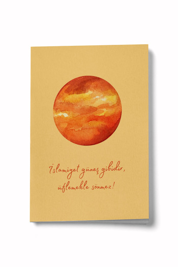 Bi Dünya Haber Islam Is Like the Sun Mini Notebook